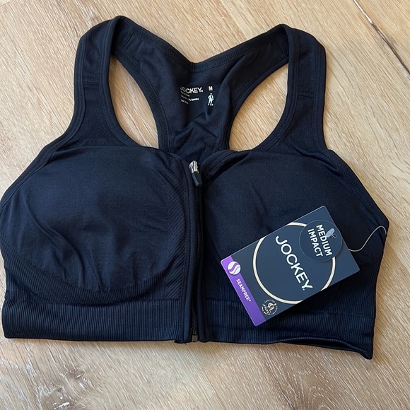 Brand new zip up sports bra - Picture 1 of 4